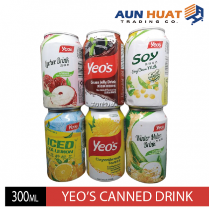 YEO'S CAN DRINKS  ASSORTED 300ML
